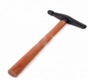 Молоток сварщика шлакобойный с деревянной ручкой